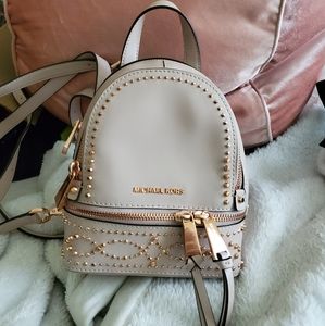 New Michael Kors Rhea Studded Backpack